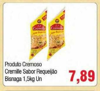 Produto Cremoso Cremille Sabor Requeijão Bisnaga