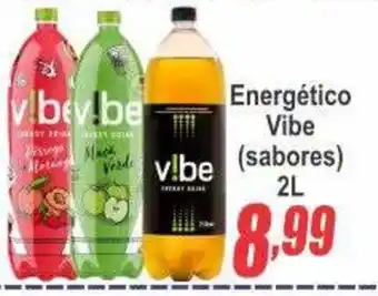 Serrano Supermercado Energético Vibe (sabores) oferta