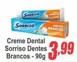 Serrano Supermercado Creme Dental Sorriso Dentes Brancos oferta