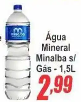 Serrano Supermercado Água Mineral Minalba s/ Gás oferta