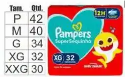 Serrano Supermercado Pampers supersequinha oferta