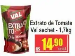 Serrano Supermercado extrato de tomate val sachet oferta