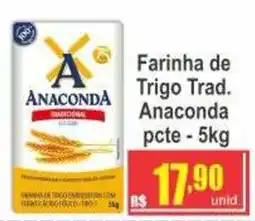 Serrano Supermercado Farinha de Trigo Trad. Anaconda oferta