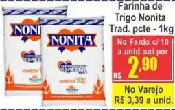 Serrano Supermercado Farinha de Trigo Nonita oferta