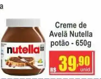 Serrano Supermercado Creme de Avelã Nutella oferta