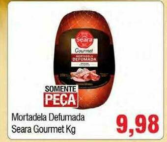 Spani Atacadista Mortadela Defumada Seara Gourmet oferta