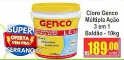 Serrano Supermercado Cloro Genco Múltipla Ação oferta