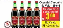 Serrano Supermercado Coquetel Cantinho do Vale oferta