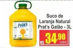 Serrano Supermercado Suco de Laranja Natural Prat's Galão oferta