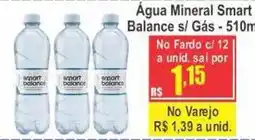 Serrano Supermercado Água Mineral Smart Balance s/ Gás oferta