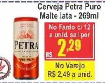 Serrano Supermercado Cerveja Petra Puro Malte oferta