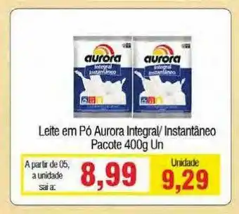 Spani Atacadista Leite Em Pó Aurora Integral Instantâneo oferta