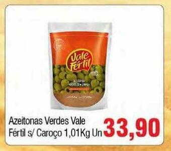Spani Atacadista Azeitonas Verdes Vale Fértil S Caroço oferta