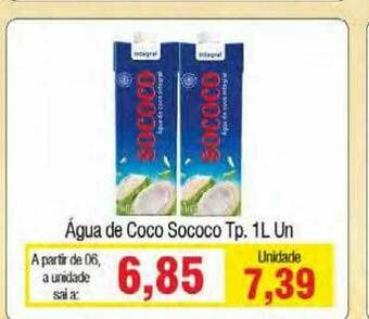 Spani Atacadista água De Coco Sococo Tp oferta