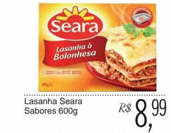 Festval Lasanha Seara Sabores oferta