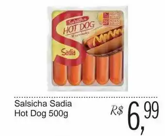 Festval Salsicha Sadia Hot Dog oferta