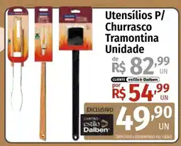 Supermercado Dalben Utensílios P/ Churrasco Tramontina oferta