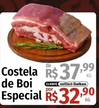 Supermercado Dalben Costela de Boi Especial oferta