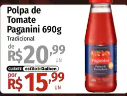 Supermercado Dalben Polpa de Tomate Paganini Tradicional oferta