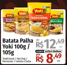 Supermercado Dalben Batata Palha Yoki oferta