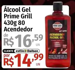 Supermercado Dalben álcool gel prime grill acendedor oferta