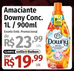 Supermercado Dalben Amaciantes Downy Conc. oferta