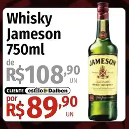 Supermercado Dalben Whisky Jameson oferta