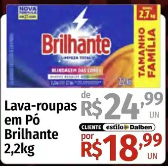 Supermercado Dalben Lava-roupas em Pó Brilhante oferta