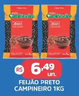 Supermercados Correia feijão preto campineiro oferta