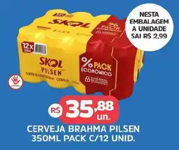 Supermercados Correia Cerveja brahma pilsen oferta