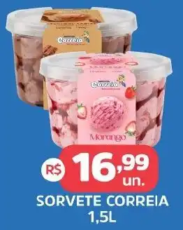 Supermercados Correia Sorvete correia oferta