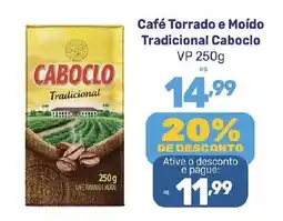 Supermercados Jau Serve Café Torrado e Moído Tradicional Caboclo oferta