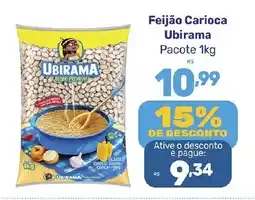 Supermercados Jau Serve Feijão Carioca Ubirama oferta