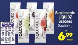 Supermercados Jau Serve Suplemento liquidz saches oferta