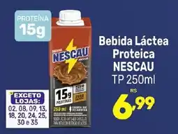 Supermercados Jau Serve Bebida Láctea Proteica Nescau oferta