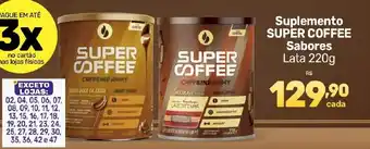 Suplemento super coffee sabores