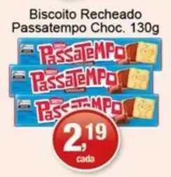 Supermercados Rod e Raf Biscoito recheado passatempo choc. oferta