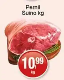 Supermercados Rod e Raf Pernil Suino oferta