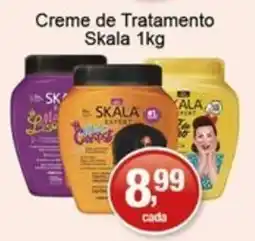Supermercados Rod e Raf Creme de Tratamento Skala oferta