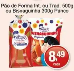 Supermercados Rod e Raf Pão de Forma Int. ou Trad. ou Bisnaguinha oferta