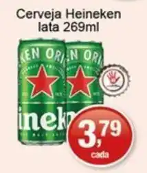 Supermercados Rod e Raf Cerveja heineken oferta