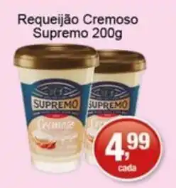 Supermercados Rod e Raf Requeijão cremoso supremo oferta