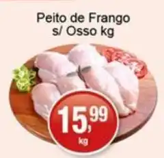 Supermercados Rod e Raf Peito de Frango s/ Osso oferta