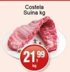 Supermercados Rod e Raf Costela Suína oferta