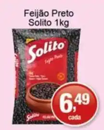 Supermercados Rod e Raf Feijão Preto Solito oferta