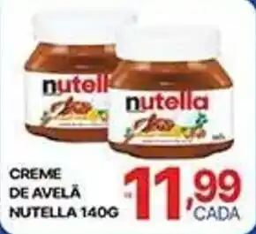 Creme de avelã nutella
