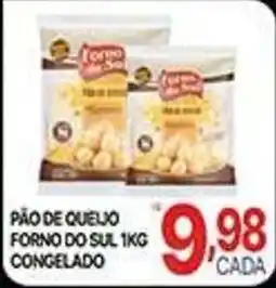 Supermercados Santa Helena pão de queijo forno do sul oferta