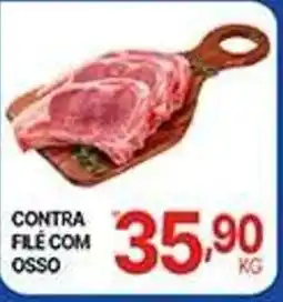Supermercados Santa Helena contra filé com osso oferta