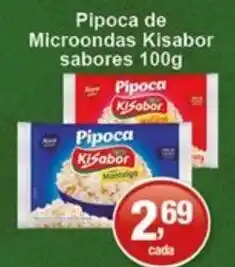 Supermercados Rod e Raf Pipoca de Microondas sabor oferta