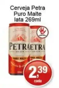 Supermercados Rod e Raf Cerveja petra puro malte oferta